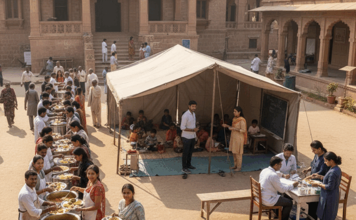 अहमदाबाद में स्थित आश्रम ने शुरू की सामाजिक सेवा पहल