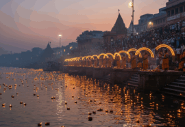 प्रयागराज में भव्य गंगा आरती समारोह में बढ़ी श्रद्धालुओं की संख्या