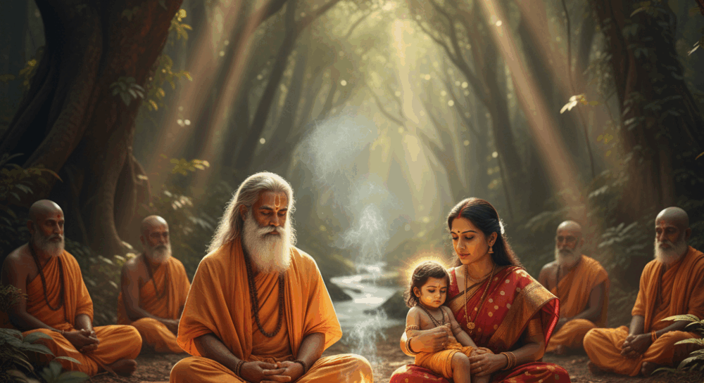 भगवान परशुराम की जन्म-कथा ऋषि शक्ति, माँ रेणुका और तपःबल का वर्णन