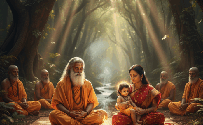 भगवान परशुराम की जन्म-कथा ऋषि शक्ति, माँ रेणुका और तपःबल का वर्णन