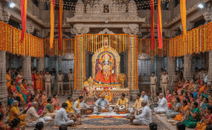 राम नवमी की तैयारियाँ मंदिरों में सजावट, सुरक्षा व कार्यक्रम तय